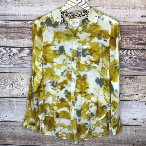 Anthropologie Tops - Anthropologie Holding Horses Arabel Shirt